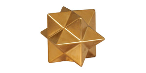 Gold Rubik's Cube 12x12x12 cm