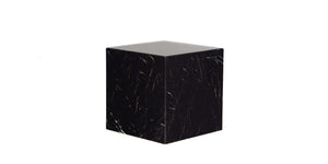 Brick 40 sidebord Marmor Marquina Svart Brick