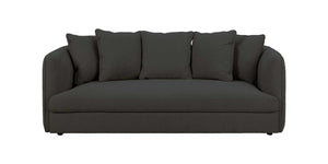 Clayton 3 Seter Sofa Svart Clayton