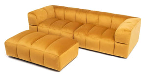 Holmen 3,5 Seter Sofa Velour