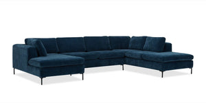 Logan U-sofa Chenille