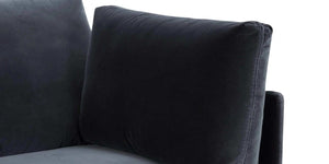 Noora 3 seter sofa velour