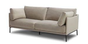 Noora 3 seter sofa velour