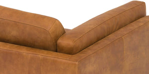 Solli 2,5 Seter Skinnsofa Cognac Cognac Solli