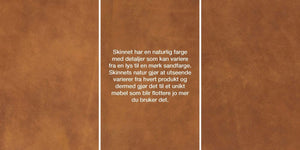 Solli Stol Skinn Cognac Cognac Solli