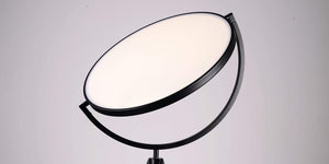 Floor lamp HL26655 Black, white