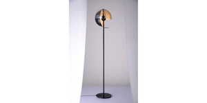 Floor lamp HL26658 Black, gold