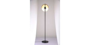 Floor lamp HL26658 Black, gold
