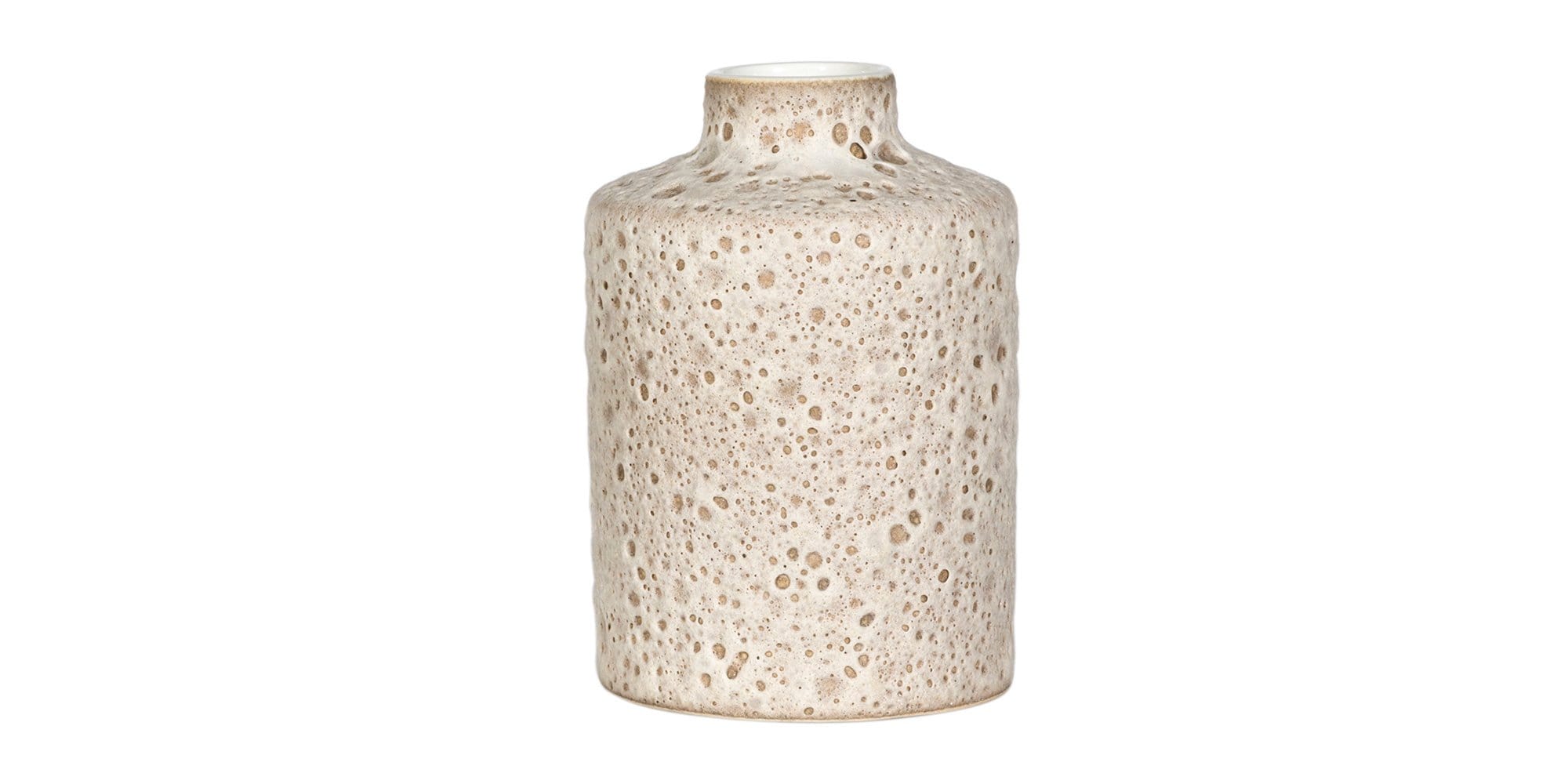 Porselen Vase Hvit 14x20 cm