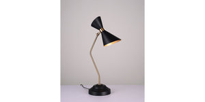 Table lamp HL26630 Black, gold