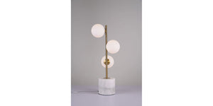 Table lamp HL26647 White, brass