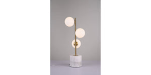 Table lamp HL26647 White, brass