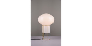 Table lamp HL26665 White, brass
